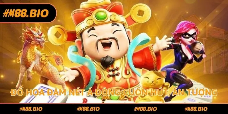 Đồ họa đậm nét Á Đông cuốn hút, ấn tượng