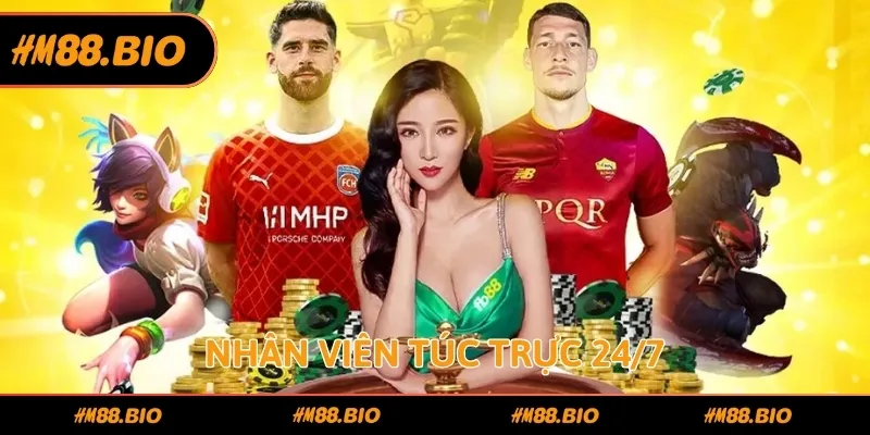 Đội ngũ chăm sóc khách hàng túc trực 24h/7